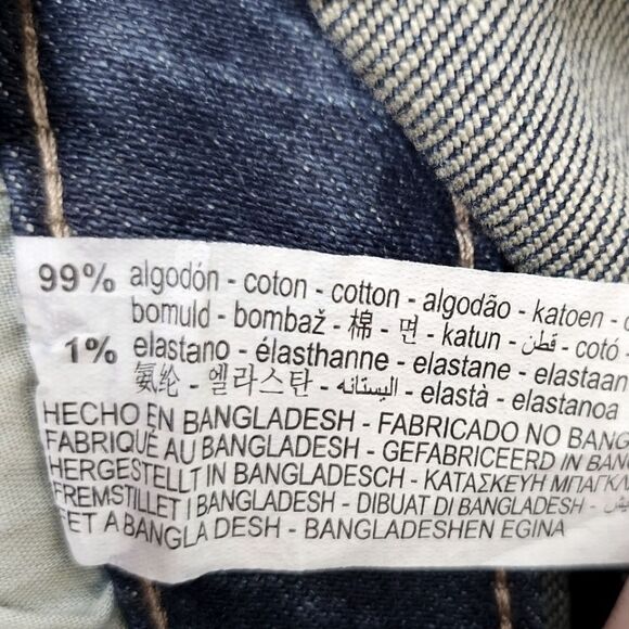 Zara Full Denim Jumpsuit With Front Zip Long Sleeve Size XL - Picture 11 of 11